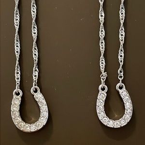 Montana Silversmith horseshoe Diamond necklace